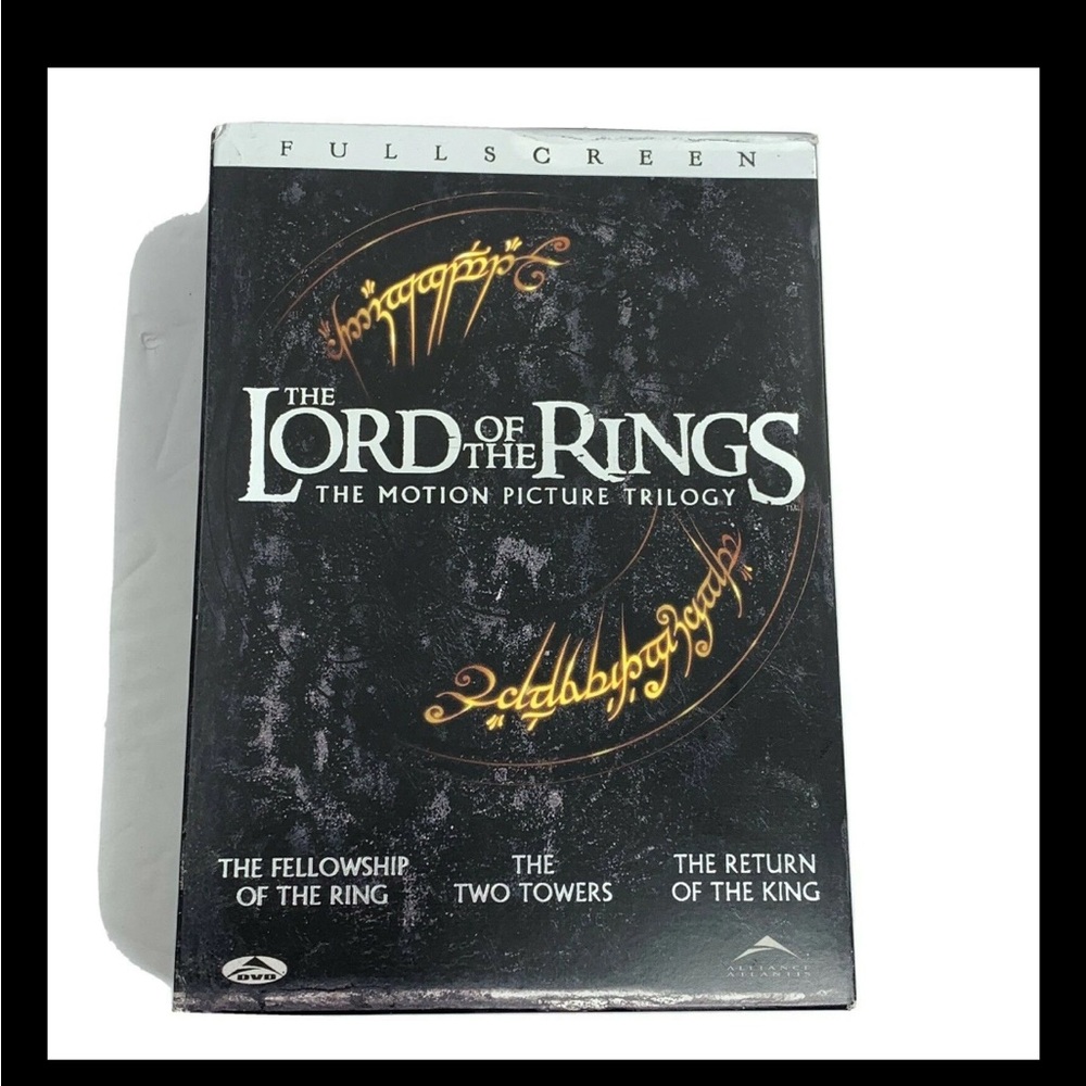 The Lord of the Rings Motion Picture Trilogy DVD box set